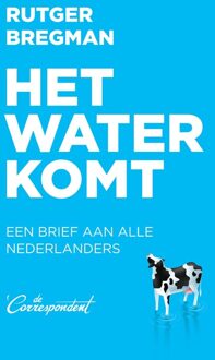 Het water komt