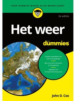 Het Weer Voor Dummies, 2e Editie - Voor Dummies - John D. Cox