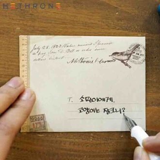 Hethrone 36pcs Klassieke Simulatie lederen ambachtelijke Papier Enveloppen Vintage Mini Enveloppen Uitnodiging Envelop Cadeau Envelop