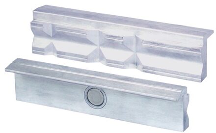 Heuer Beschermbek voor bankschroef | voor bekbreedte 150 mm | prisma's | aluminium | 1 paar - 109150 109150