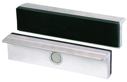 Heuer Beschermbek voor bankschroef | voor bekbreedte 150 mm | rubber laag | aluminium | 1 paar - 112150 112150