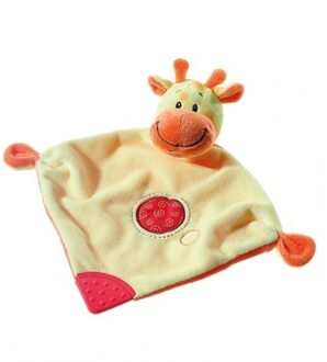 heunec Giraffe tuttel doekje 28 cm - Knuffeldoek Multikleur