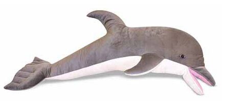 heunec Grote dolfijn knuffeldier 1 meter