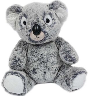 heunec Koala pluche knuffel - grijs - 20 cm