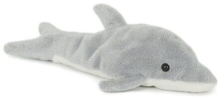 heunec Pluche dolfijn knuffel - 23 cm - speelgoed - Zeedieren dolfijnen