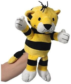 heunec Pluche handpop tijger - 22 cm - tijger knuffeldier - poppentheater - wilde dieren knuffel Multi