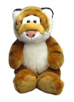 heunec Pluche knuffel tijger zittend 33 cm