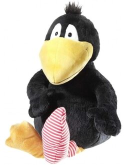heunec Pluche knuffeldier vogel - Kleine Raaf/kraai - 40 cm - cadeau knuffel
