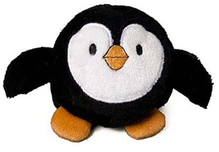heunec Pluche pinguin bolletje - Dia 7 cm - Mini knuffeldieren - pinguins Multi