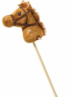heunec Pluche stokpaard bruin met geluid 110 cm - Action products