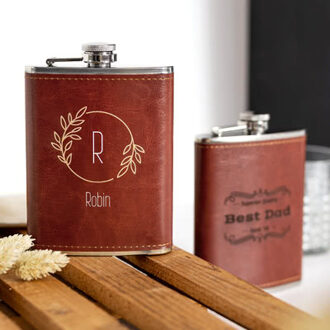 Heupfles met full colour print