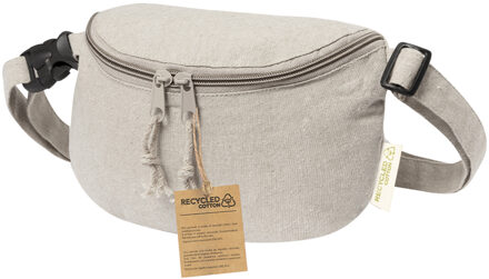 Heuptas of schoudertas Oslo - verstelbaar - beige - katoen - 1 vaks - volwassenen