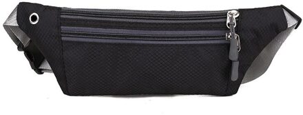 Heuptas Vrouwen Drie Rits Zak Mode Mannen Borst Handtas Unisex Fanny Pack Dames Roze Taille Pack Belly Tassen Portemonnee 1stk