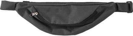 Heuptasje/buideltasje/fanny pack zwart 35 x 11,5 cm