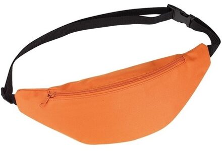 Heuptasje/buideltasje - oranje - 35 x 15 cm - Festivaltasjes outdoor - Fanny pack - polyester