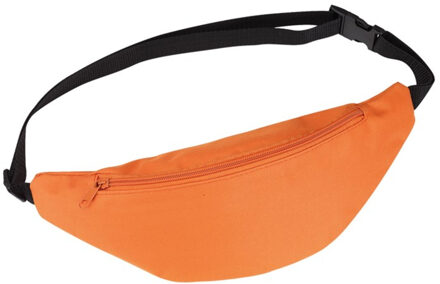 Heuptasje - oranje - 35 x 15 cm - festivaltasjes- Fanny pack - polyester - verstelbaar - buideltasj
