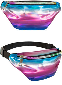 Heuptasje Verstelbaar Kinderen Blauw/Roze Multikleur - Print