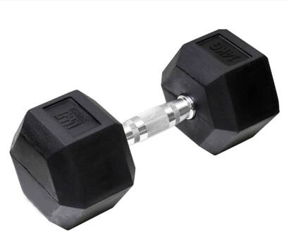 Hex Dumbbell - 14kg Zwart