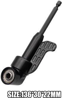 Hex Shank Bits 105 Graden Hoek Elektrische Boor Schroevendraaier Extension Bit Houder Tough Carrying Thuis Lichtgewicht Gereedschap