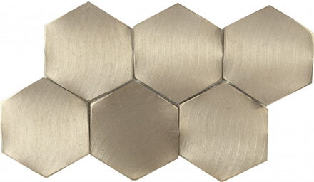 Hexagon Dune Icon 28x16.2 cm Gold Dune Ceramics