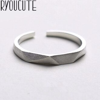 Hexagon Ringen Voor Vrouwen Lady Punk Vintage Open Antieke Ringen Statement Sieraden Anillos