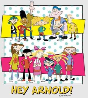 Hey Arnold Guys & Girls Women's T-Shirt - Grijs - 3XL - Grijs