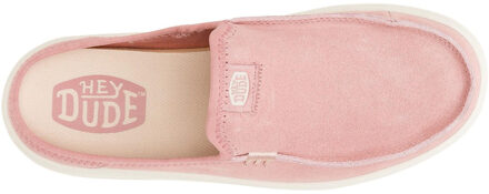 Hey Dude Austin Lift Classic Leren Damesmuiltjes Met Rozet - EU 39/ UK 6