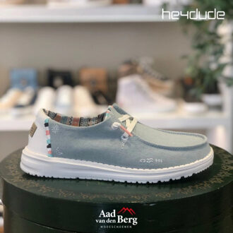 Hey Dude Damesschoenen veterschoenen - maat 38 Blauw