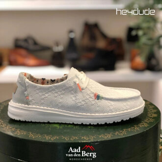 Hey Dude Damesschoenen veterschoenen Wit - 37