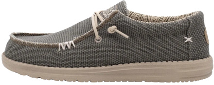 Hey Dude Gevlochten Sneaker Hey Dude , Green , Heren - 44 Eu,43 Eu,45 Eu,41 EU