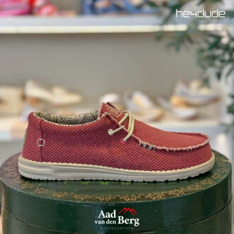 Hey Dude Herenschoenen veterschoenen Rood - 41