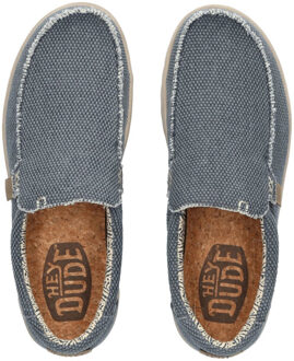 Hey Dude mikka braided canvas schoenen heren - Blauw - 44