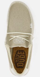 Hey Dude Wally Braided Slippers Hey Dude , Beige , Heren - 44 EU