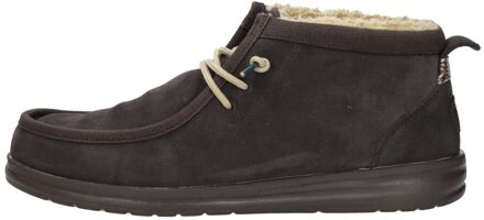 Hey Dude Wally Mid Donkerbruin - 42