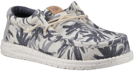 Hey Dude Wally Palm Jute Heren Schoenen Grijs