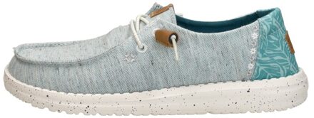 Hey Dude Wendy Heathered Slub Licht blauw - 40