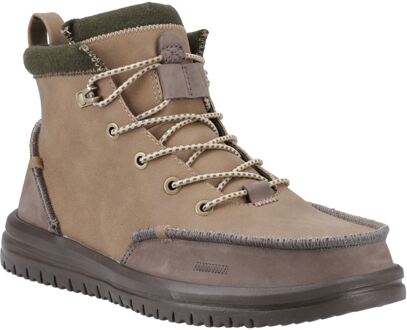 HEYDUDE Bradley Tumbled Classic Polyurethaan Heren Nut Enkellaarzen Bruin - EU 47.5 / UK 12