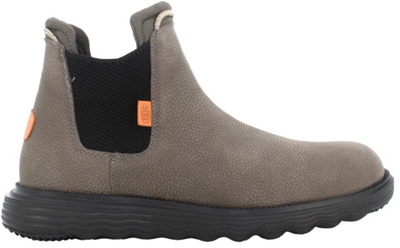 HEYDUDE Branson Chelsea boots grijs Leer - 41,42,43,44,45,46