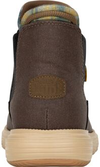 HEYDUDE Branson Klassieke Polyurethaan Herenschoenen Desert Bruin - EU 47.5 / UK 12