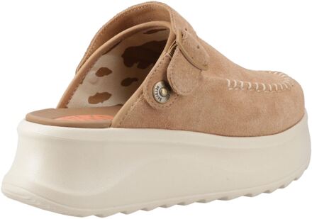 HEYDUDE Delray Suède Dames Tan Klompen Bruin - EU 38 / UK 5