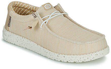 HEYDUDE Instappers HEYDUDE Wally Stretch Sox" Beige - 40,42,43,44