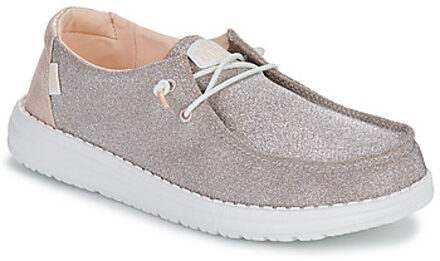 HEYDUDE Instappers HEYDUDE Wendy Metallic Sparkle" Zilver - 36,37,38,39,40,41