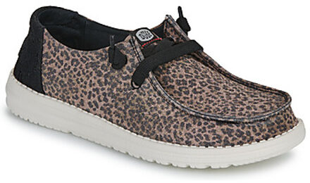 HEYDUDE Instappers HEYDUDE WENDY SPARKLE ANIMAL" Bruin - 37,38,39,40