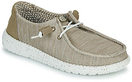 HEYDUDE Instappers HEYDUDE Wendy Stretch Sox" Beige - 36,37,38,39,41