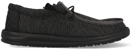 HEYDUDE Instappers Wally Sox HD40019-0XJ Zwart maat