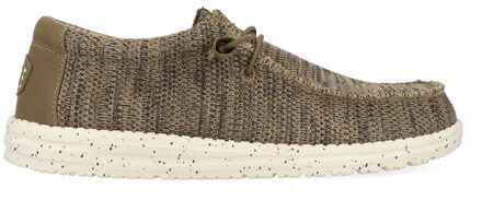 HEYDUDE Instappers Wally Sox HD40019-255 Bruin maat