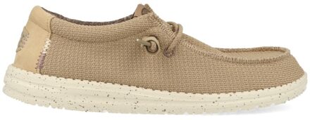 HEYDUDE Instappers Wally Sport HD40403-25W Bruin maat