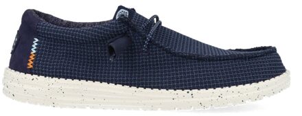 HEYDUDE Instappers Wally Sport HD40403-410 Blauw maat