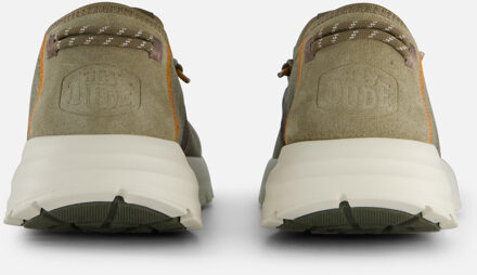HEYDUDE Sirocco Instappers groen Textiel - 40,41,42,43,44,45