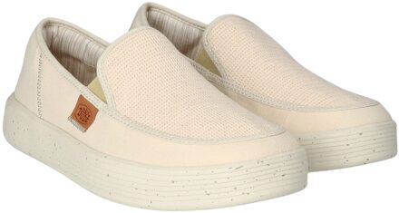 HEYDUDE Sunapee Coastline Slip-On Sneakers Heren crème - 42